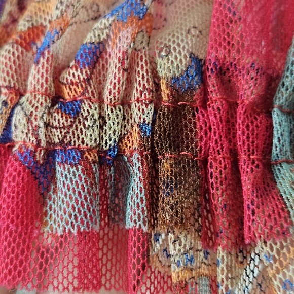 Johnny Was NWT Peasant Ruffle Blouse - Picture 7 of 11